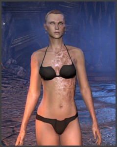 Imperial Female - Body Marking - Scars